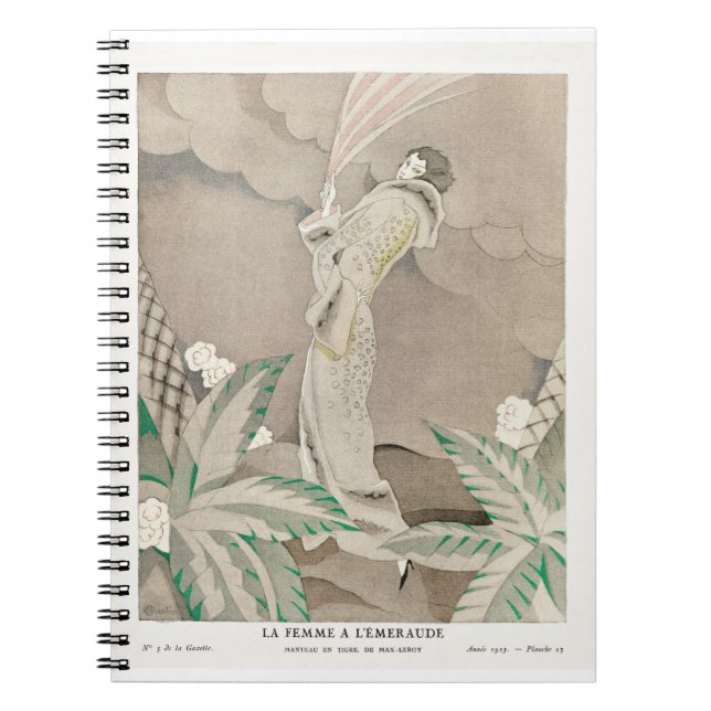 Aphrodite-In den Gärten der Goddess Mode Notizblock (Vorderseite)