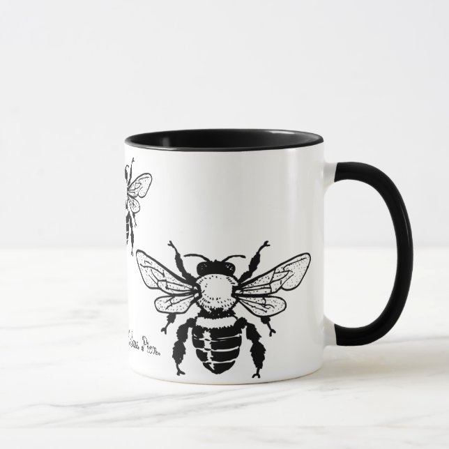 API Mellifera Honigbienen-Tasse Tasse (Rechts)