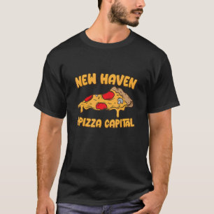 Apizza Ct Pizza Hauptstadt der World New Haven Co T-Shirt