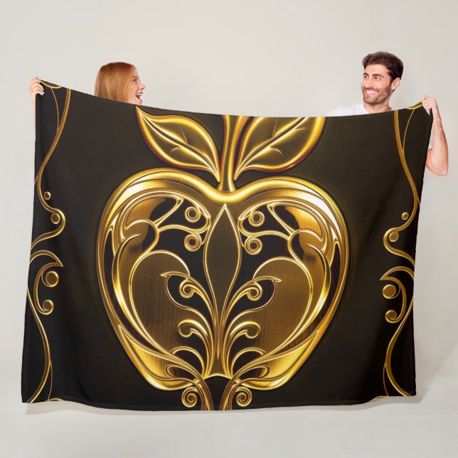 Aplle´1 Fleecedecke (Beispiel)