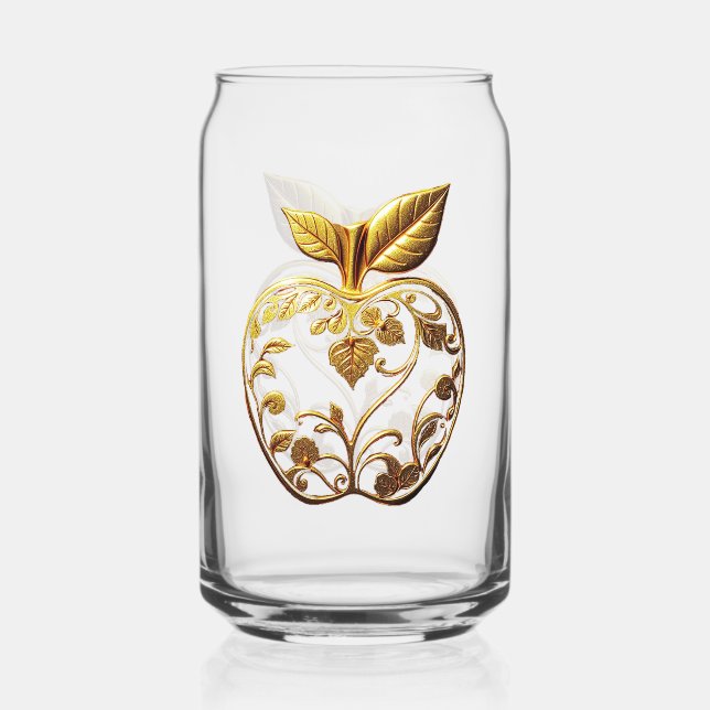 Aplle Dosenglas (Vorderseite)