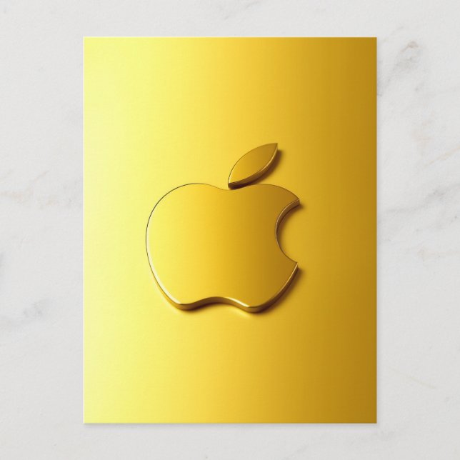 Aplle Feiertagspostkarte (Vorderseite)