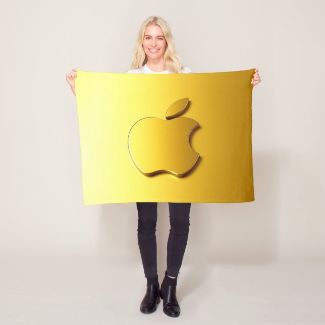 Aplle Fleecedecke (Beispiel)