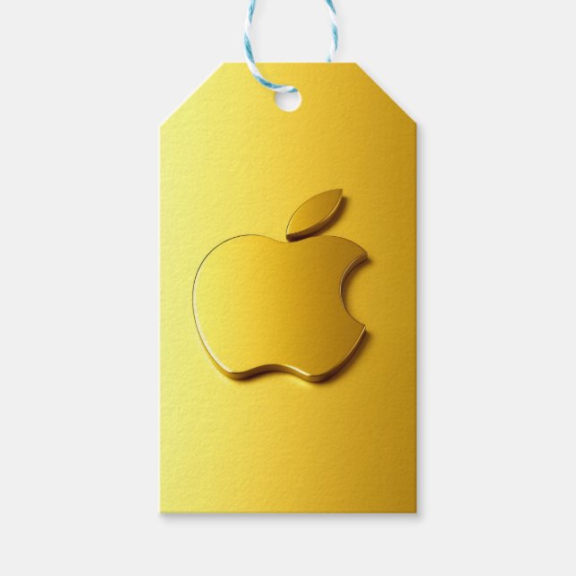 Aplle Geschenkanhänger (Vorderseite)