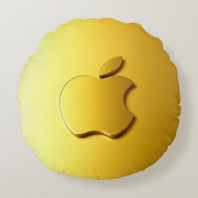 Aplle Rundes Kissen (Vorderseite)