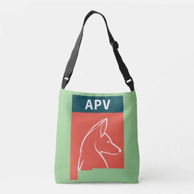 APNM- und APV-Cross-Body-Bag Tragetaschen Mit Langen Trägern (Rückseite)
