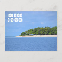 Apo Island in Mindoro Philippinen Postkarte