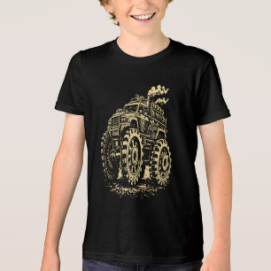 Apocalypse Monster Truck Abenteuer Tri-Blend Shirt