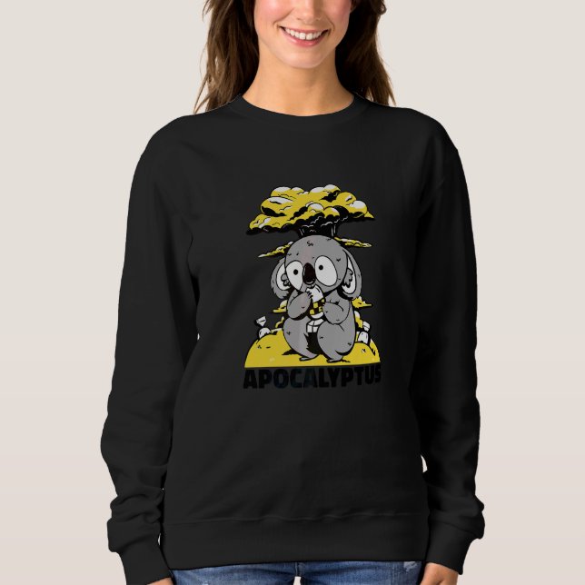 Apocalyptus Koala  Tiere Sweatshirt (Vorderseite)