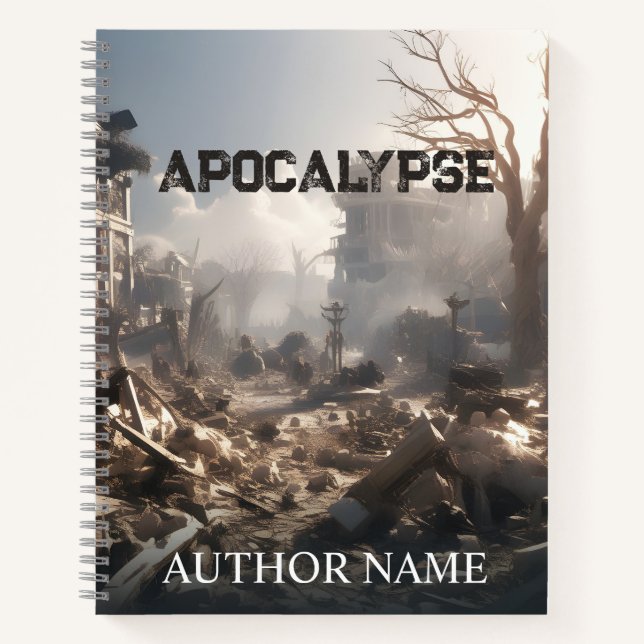 Apokalypse-Buchabdeckung Inspiration-Notebook Notizbuch (Vorderseite)