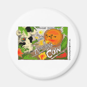 Apokalypse Kuh Funny spendet T-Shirts Karten etc. Magnet