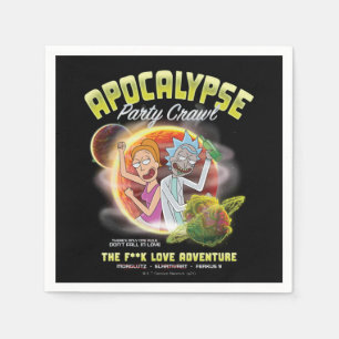 Apokalypse Party Crawl Serviette