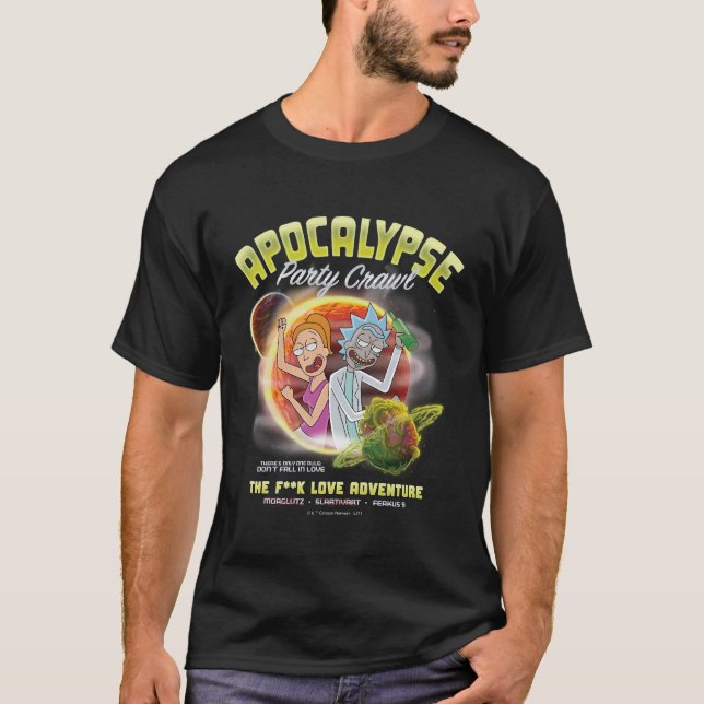 Apokalypse Party Crawl T-Shirt (Vorderseite)