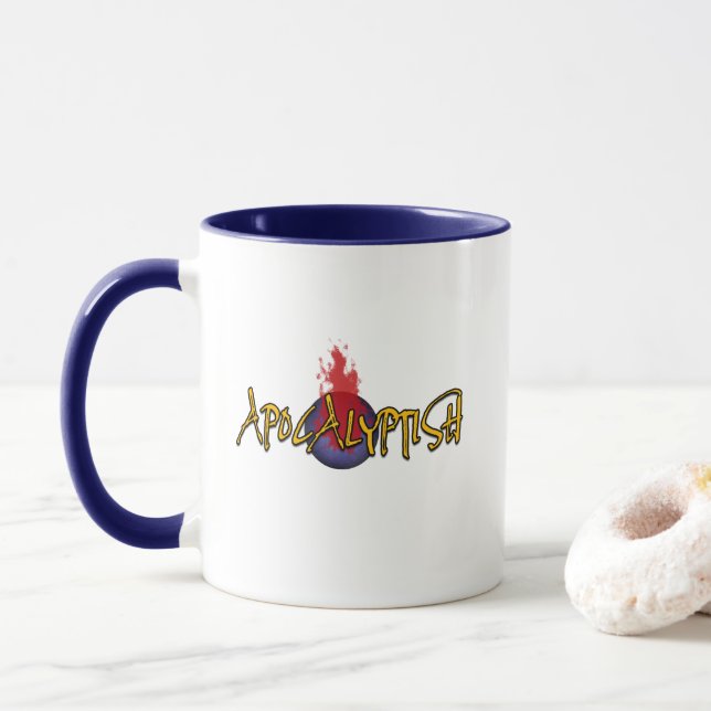 Apokalypse-Tasse Tasse (Mit Donut)