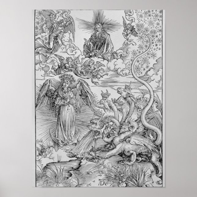 Apokalyptische Szene Poster (Vorne)