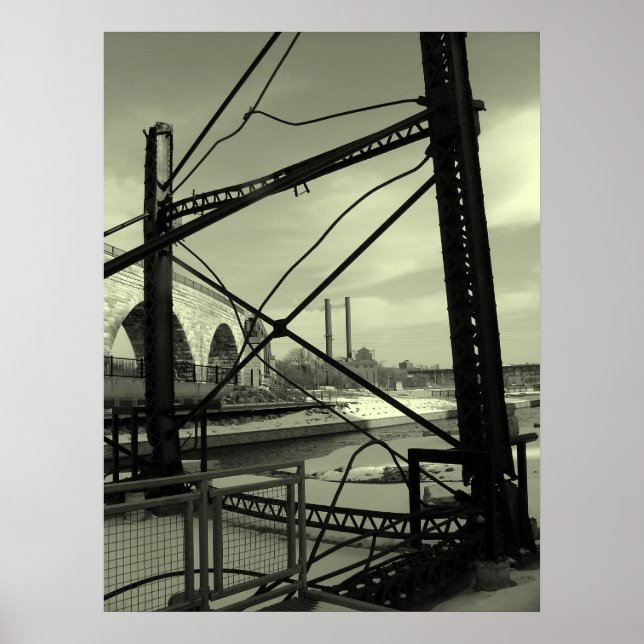 Apokalyptische Szene Poster (Vorne)