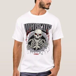 Apokalyptische Visionen: Satanische Symbole & Zomb T-Shirt
