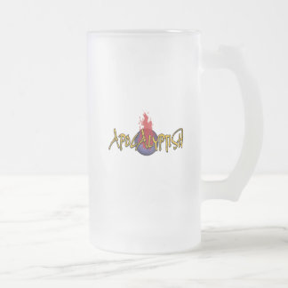 Apokalyptischer Frostierter Becher Mattglas Bierglas