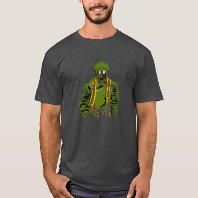 Apokalyptischer Krieger T-Shirt (Vorderseite)