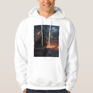 Apokalyptischer Nekromant Dark Fantasy Kapuzenpull Hoodie