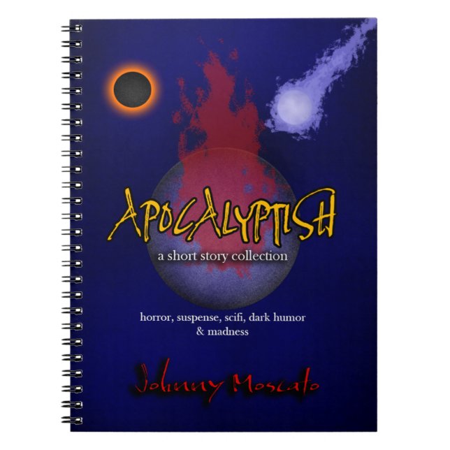 Apokalyptisches Buchcover Notizblock (Vorderseite)