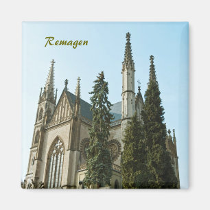 Apollinaris Church in Remagen, Deutschland Magnet