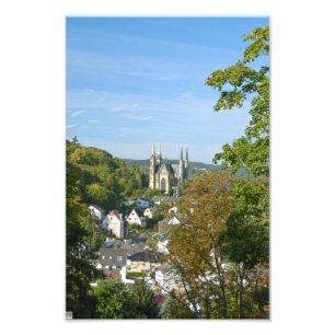 Apollinariskirche in Remagen, Deutschland Fotodruck