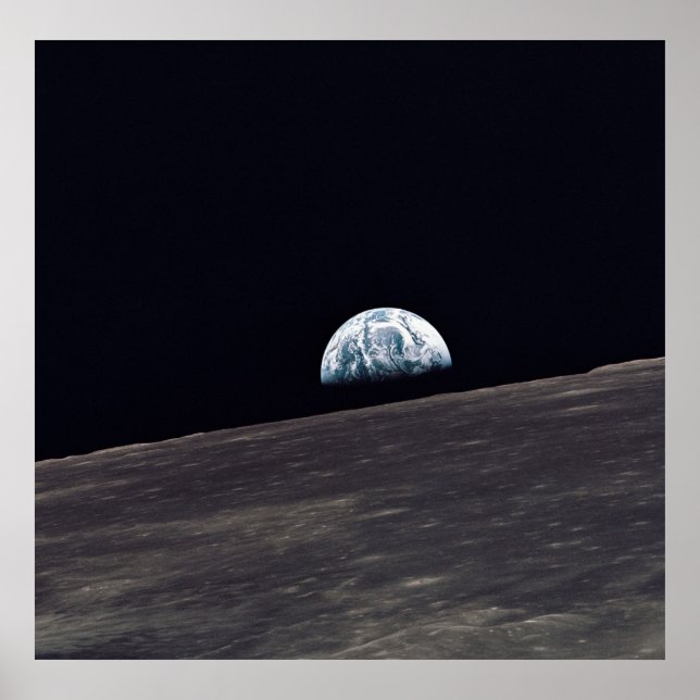 Apollo 10 Earthrise Poster (Vorne)