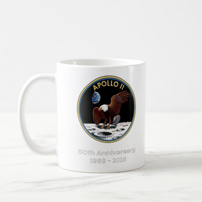 Apollo 11 50. Anniversary-2 Kaffeetasse (Links)