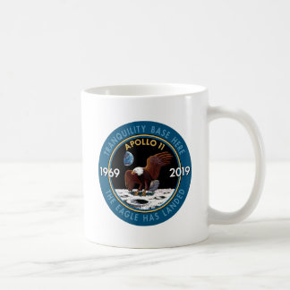 Apollo 11 50-Jährige Mission Patch Insignien Kaffeetasse