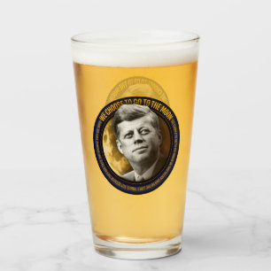 Apollo 11 50 Jubiläum JFK Wir wählen Sprache Glas
