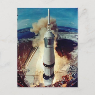 Apollo 11 Aufzug aus Postkarte
