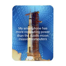 Apollo 11 Computing Power Magnet