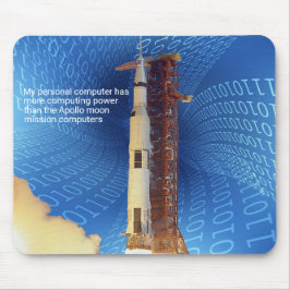 Apollo 11 Computing Power Mousepad