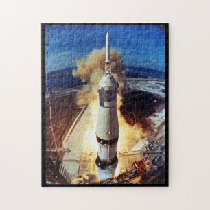 Apollo 11 hebt weg puzzle