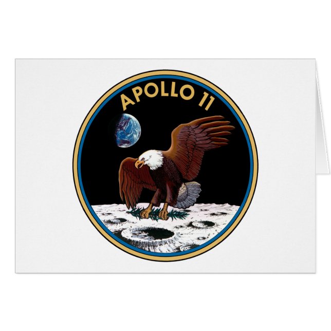 Apollo 11-Insignien (Vorderseite (Horizontal))