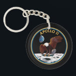 Apollo 11-Insignien Schlüsselanhänger<br><div class="desc">Apollo 11 Insignien. Großartige Geschenke für Astronomen,  Geschenke für Astronauten und Geschenke für Weltraumfans!</div>