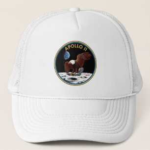 Apollo 11-Insignien Truckerkappe