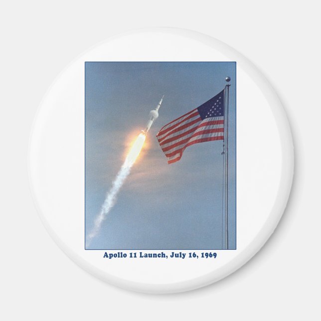 Apollo 11 Launch 16 Juli 1969 Magnet (Vorne)
