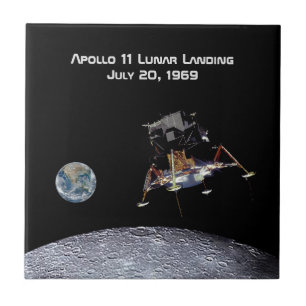 Apollo 11 Lunar Landing Fliese