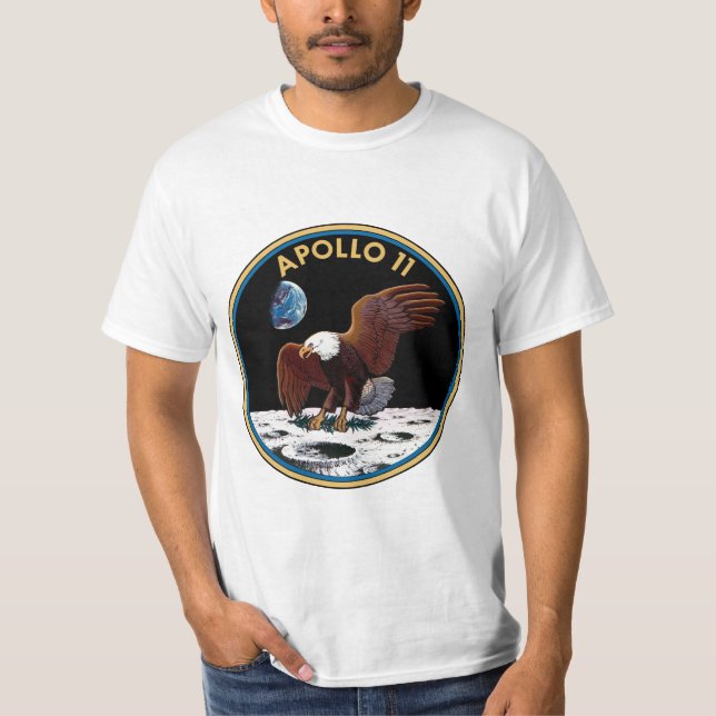 Apollo 11 Mission Patch T-Shirt (Vorderseite)