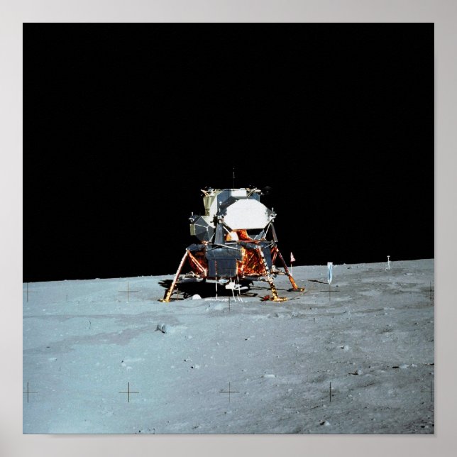 Apollo 11 Mondmodul "Adler" Poster (Vorne)