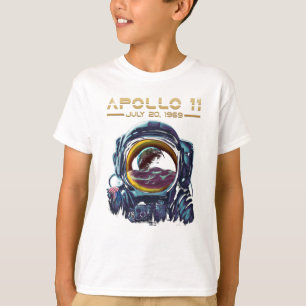 Apollo 11 NASA Raumfahrtflugzeugdesign T-Shirt
