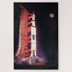 Apollo 11 Saturn V Rakete Puzzle