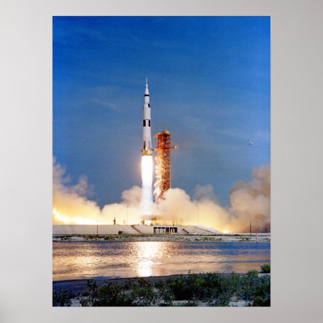 Apollo 11 Start Poster (Vorne)