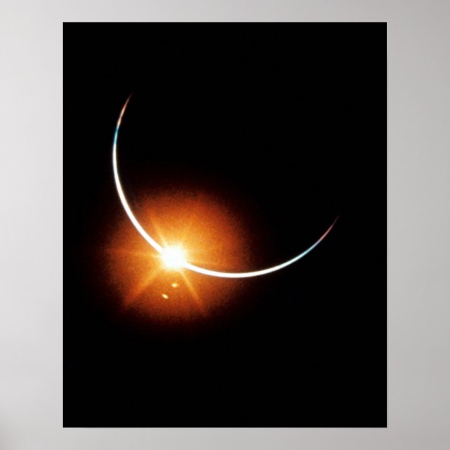 Apollo 12 Ansicht von Solar Eclipse Poster (Vorne)