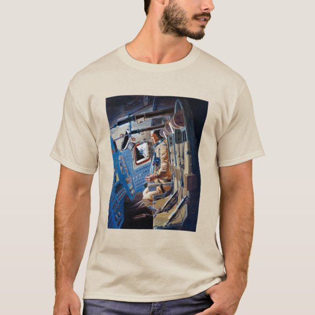 Apollo 12 Rakete T-Shirt (Vorderseite)