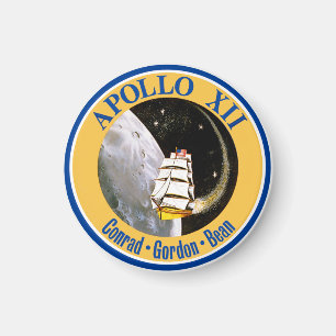 Apollo 12: Zurück zu dem Mond! Magnet
