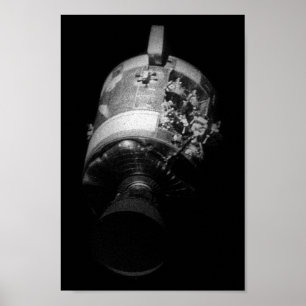 Apollo 13 Beschädigtes Dienstmodul Poster