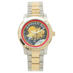 Apollo 13-Insignien Armbanduhr
